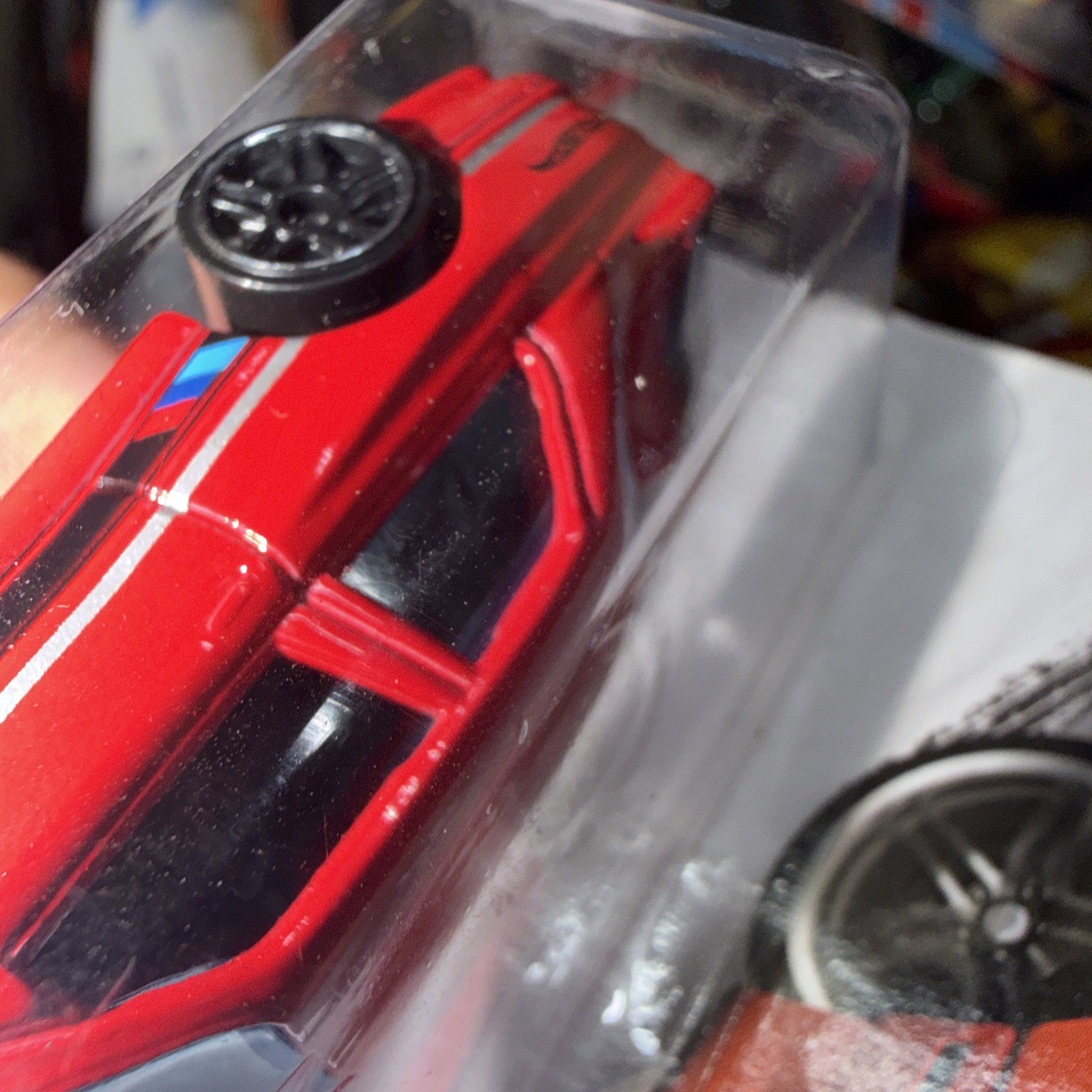 🌃ERROR Interior reversed 2013 Hot Wheels RED ’92 BMW M3 195/250 Workshop 🌃