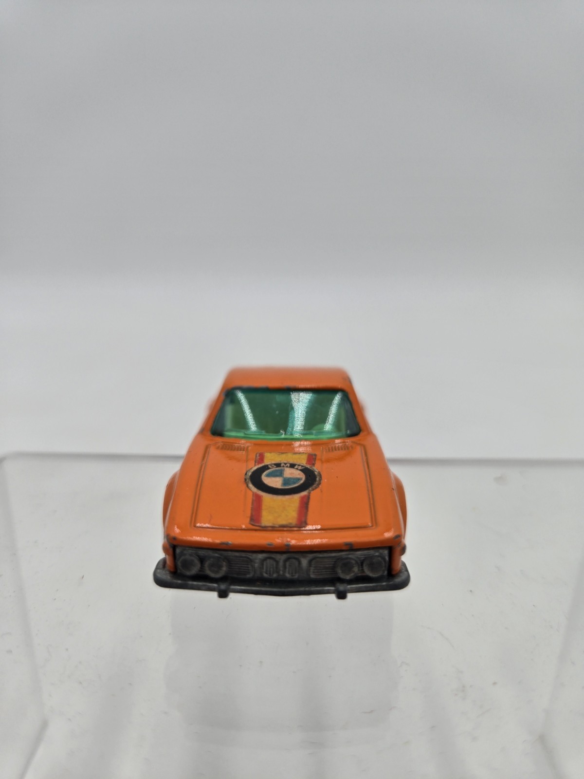 Vintage Matchbox Lesney Superfast No. 45 BMW 3.0 CSL MB45 Orange England 1976
