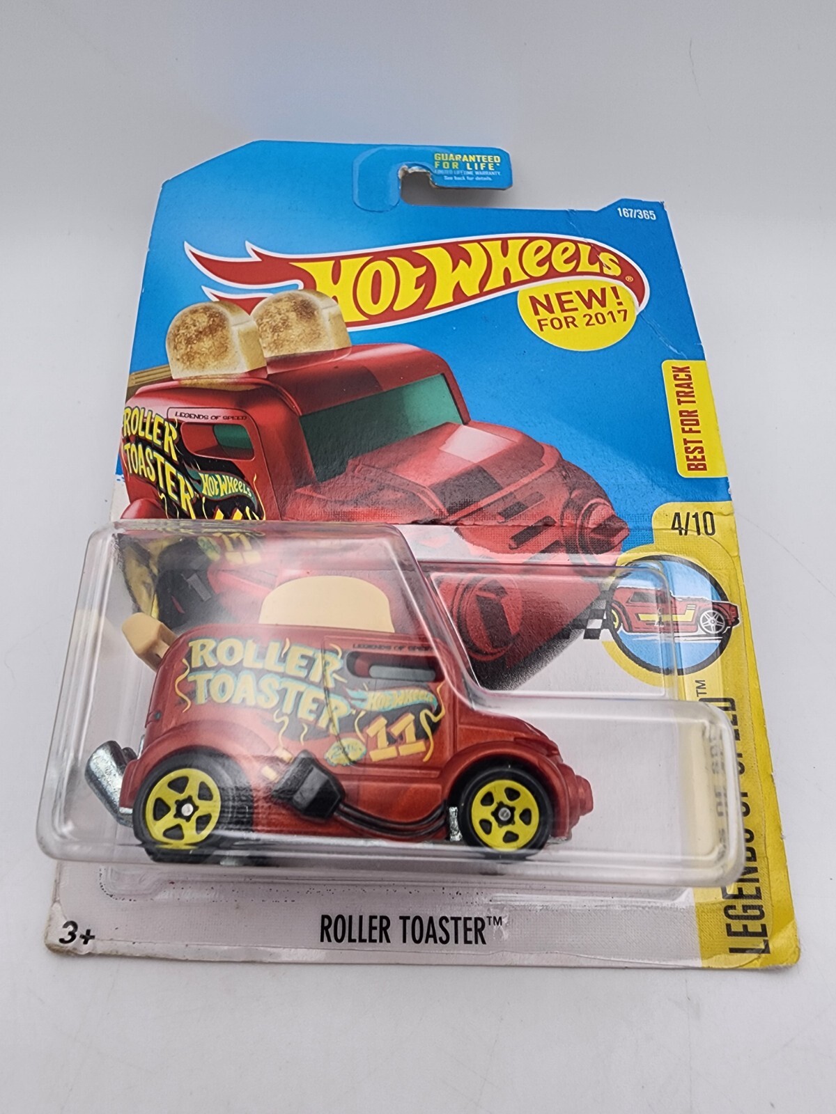 Hot Wheels Legends of Speed 4/10 Roller Toaster Die-Cast #167/365