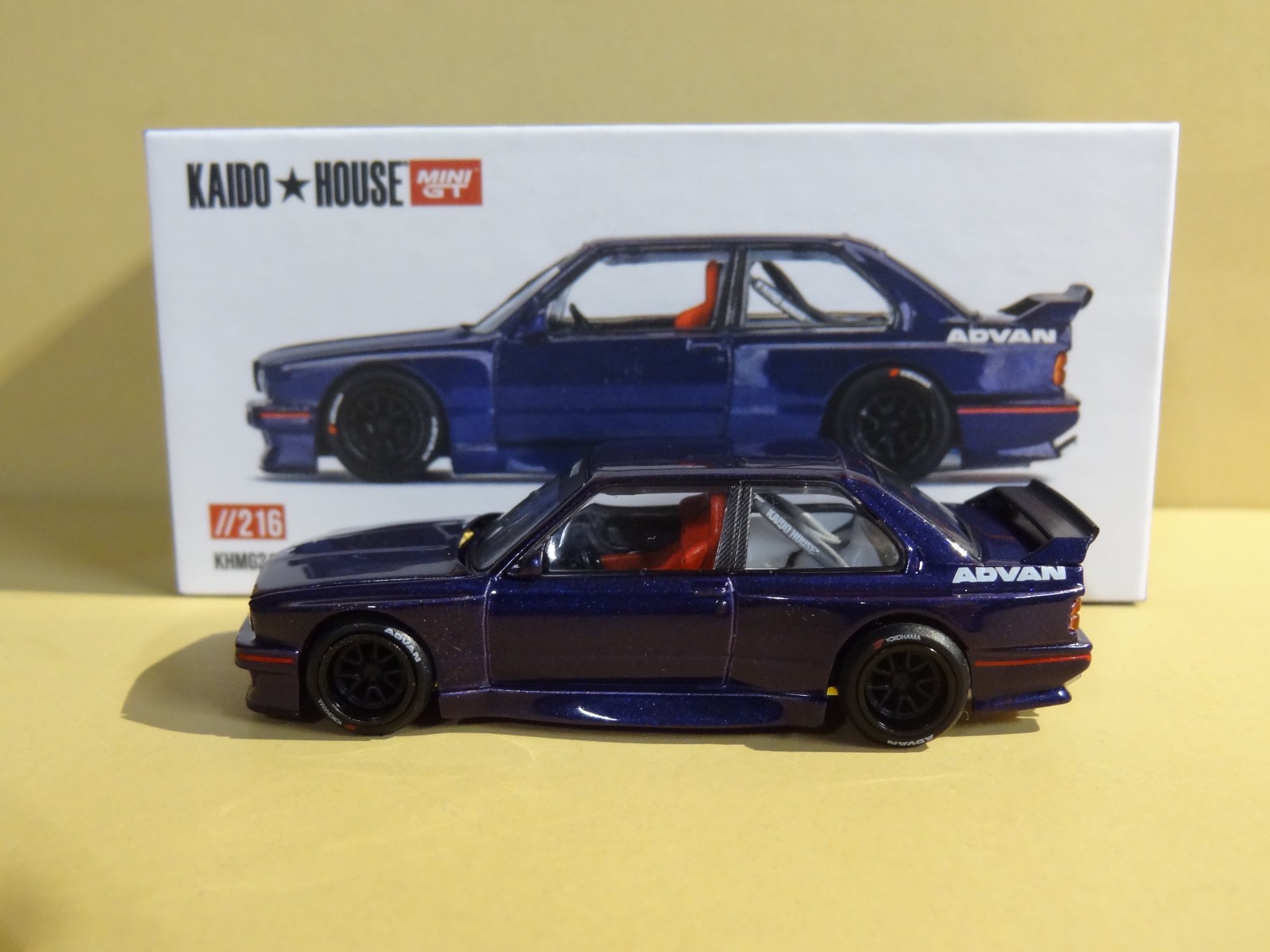 KAIDO HOUSE x MINI GT – PURPLE – BMW M3 KAIDO GT V2 #KHMG216 -SEALED
