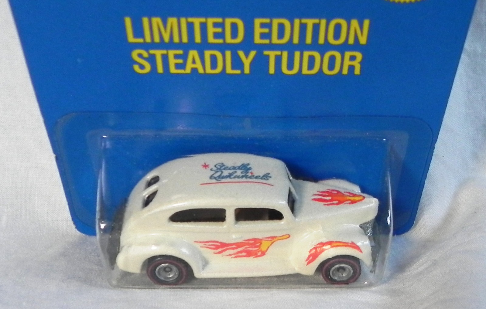 Hot Wheels “Steadly Tudor” Quickwheels LE, Fat Fendered ’40 Redlines, 1993 MOMC
