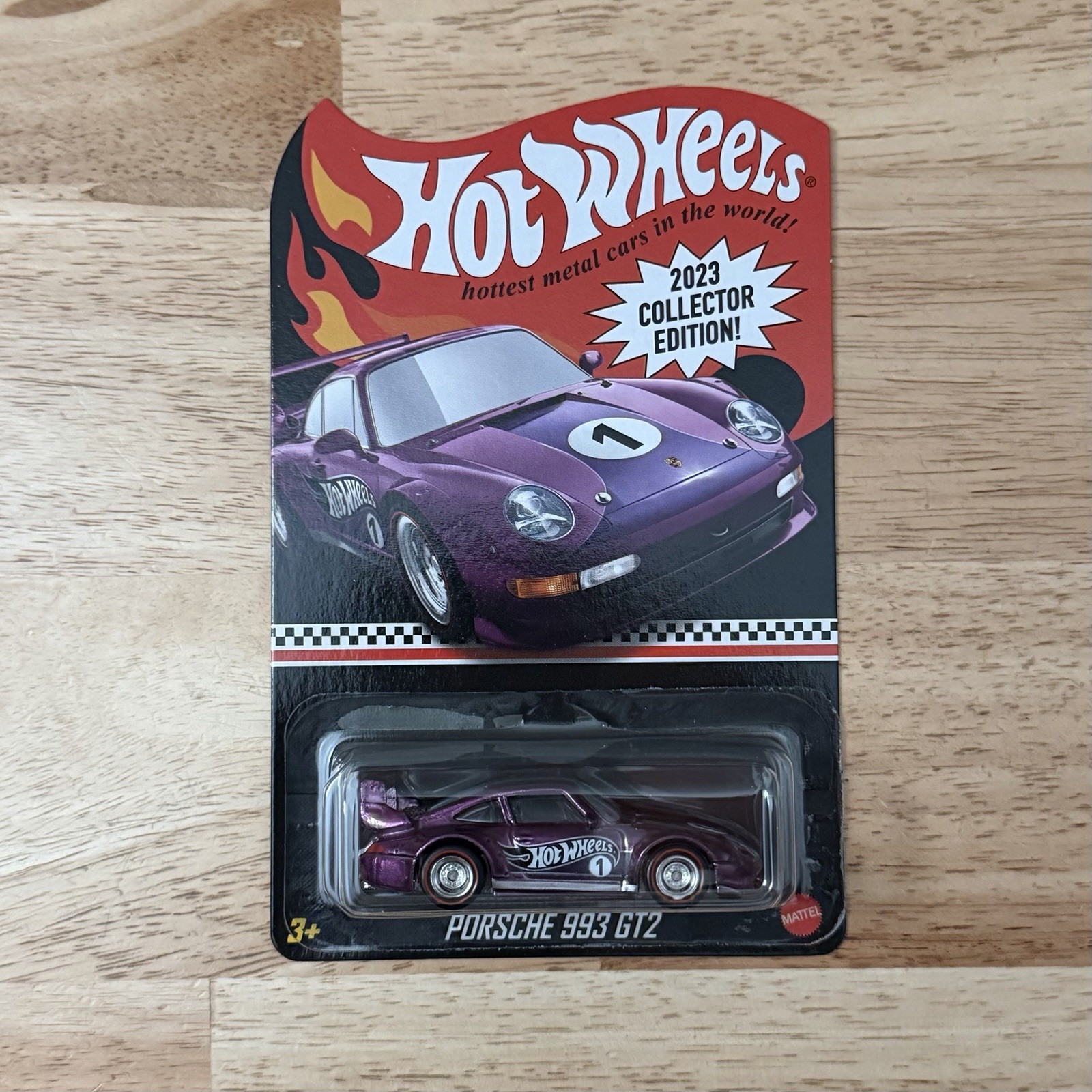 2023 Hot Wheels DOLLAR GENERAL Mail In PORSCHE 993 GT2 Collector Edition Purple