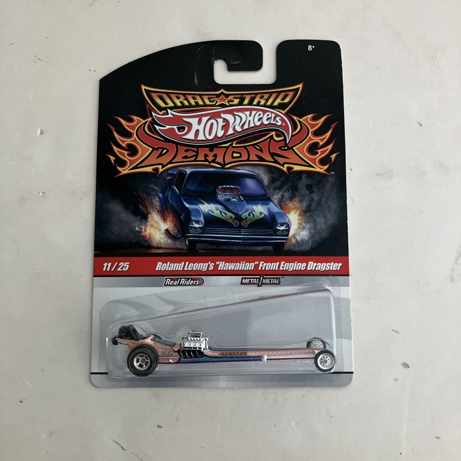HOT WHEELS Drag Strip Demons Roland Leong’s “Hawaiian” Front Engine Dragster