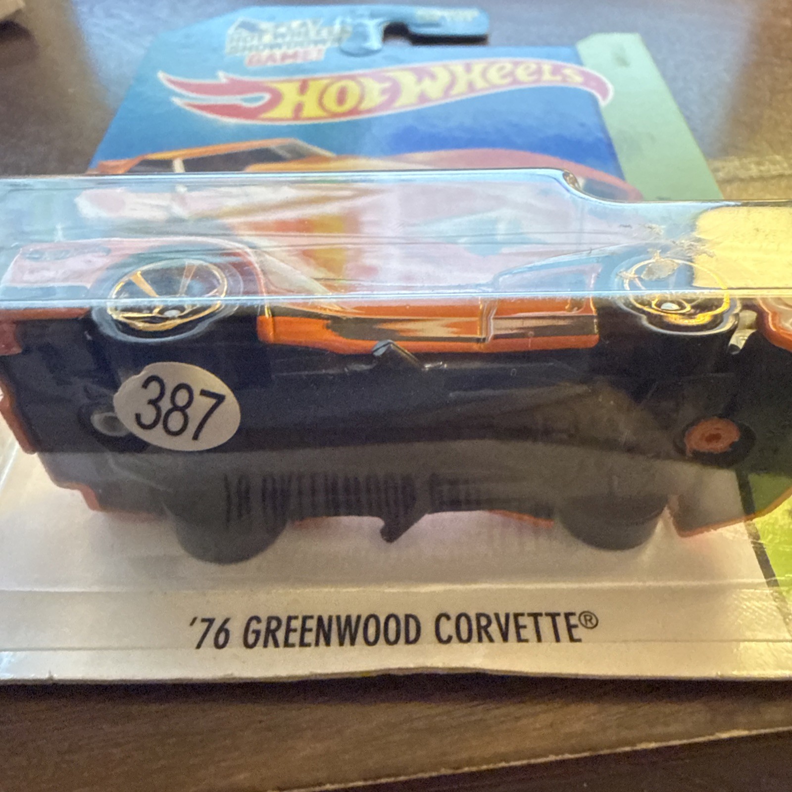 Hot Wheels 2014 HW Workshop ’76 Greenwood Corvette 237/250 Orange New New New