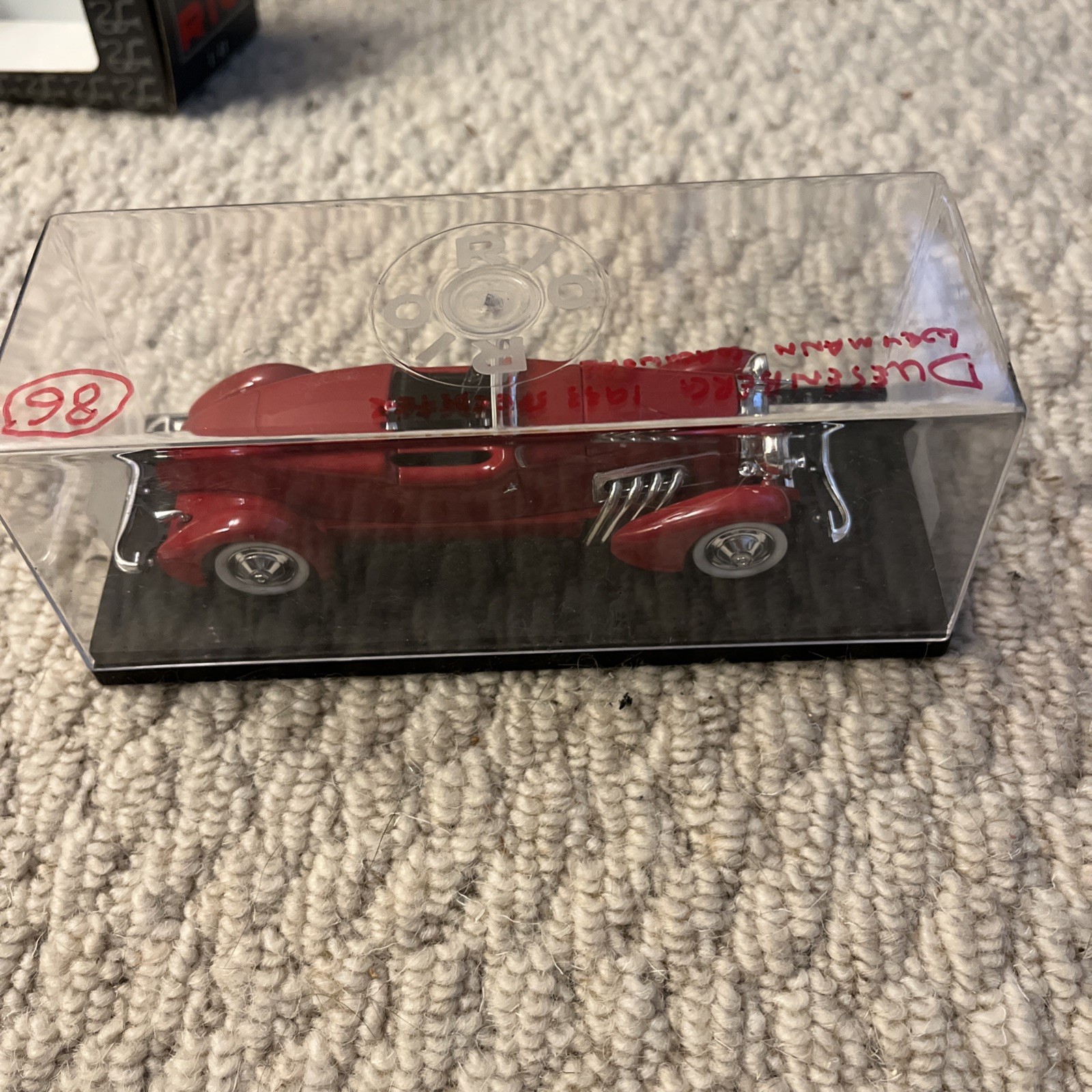 *RIO 86 DUESENBERG 1933 SPEEDSTER WEYMANN COACHWORK DIECAST MODEL CAR