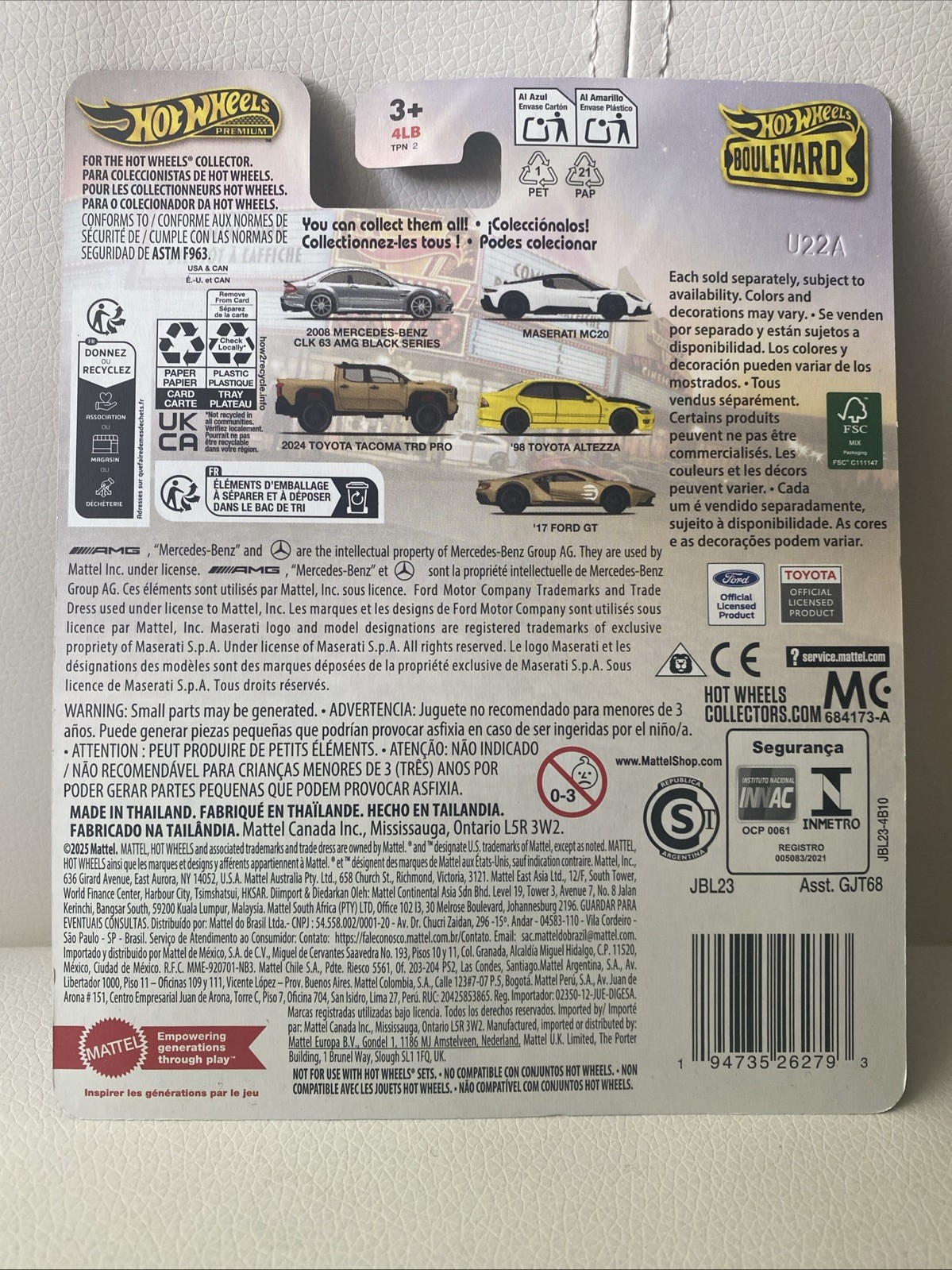 HotWheels Premium Boulevard 98 Toyota Altezza #129
