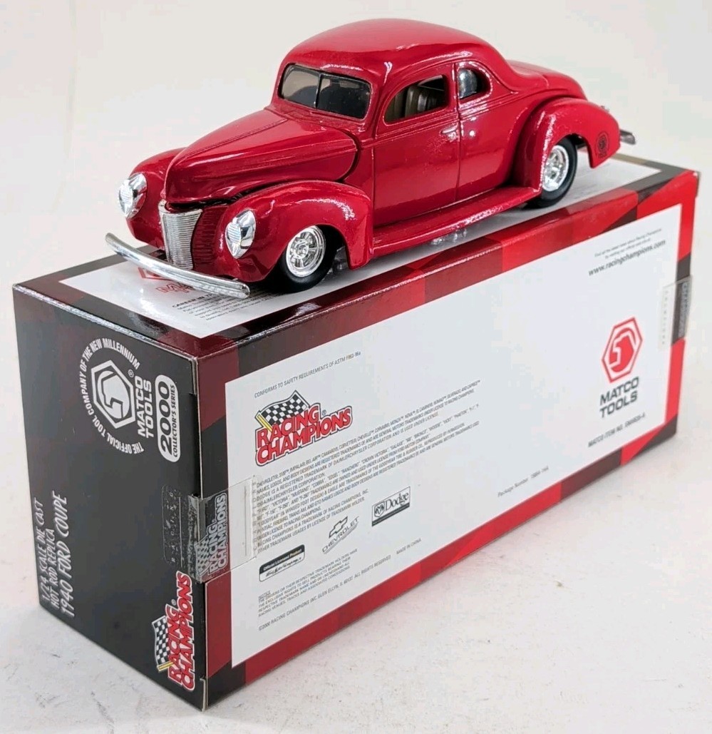 2000 Racing Champions Matco Tools 1:24 Hot Rod Replica Set 6 Cars