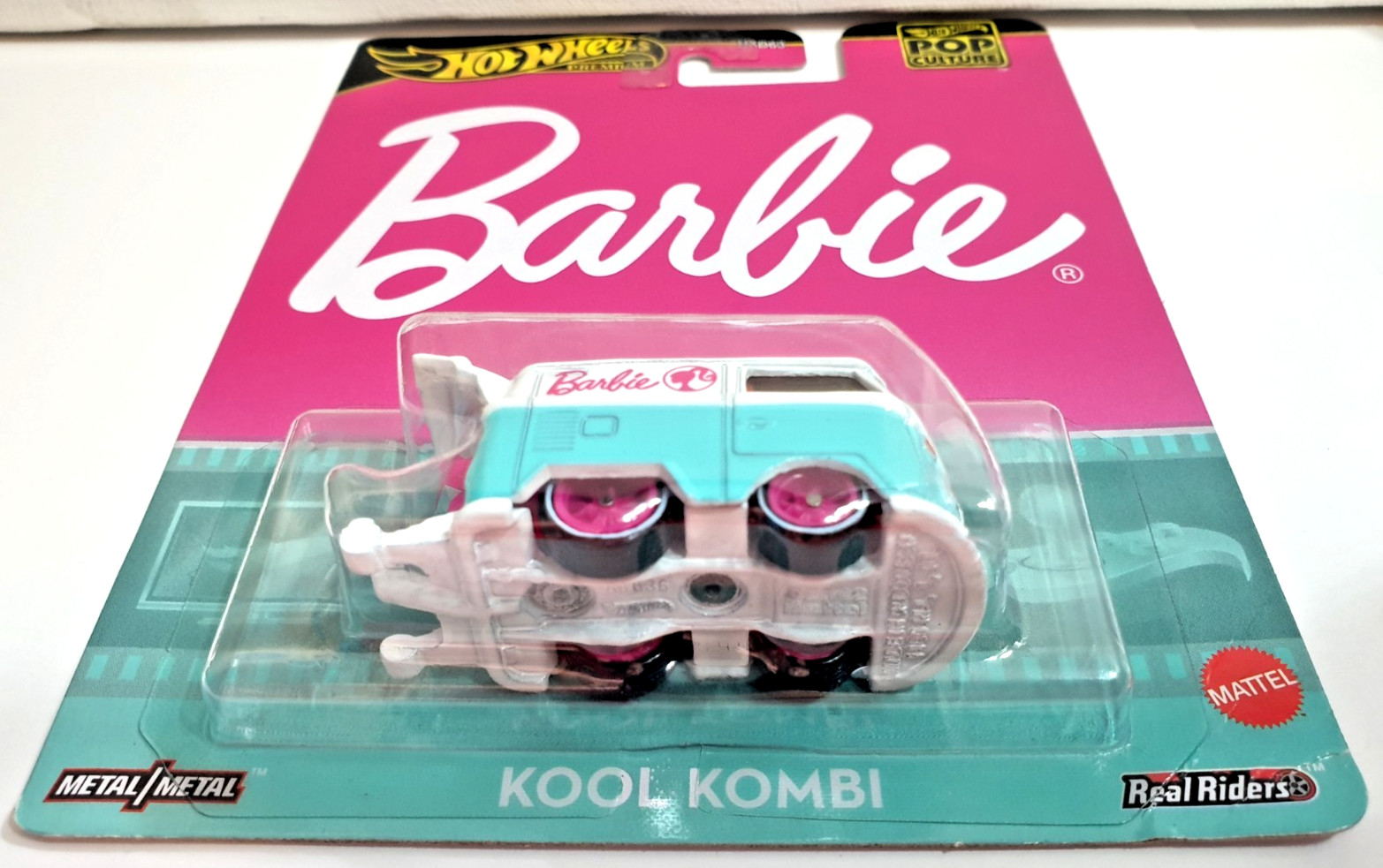 Hot Wheels Premium Pop Culture Barbie Volkswagen Kool Kombi – Lot Of 2