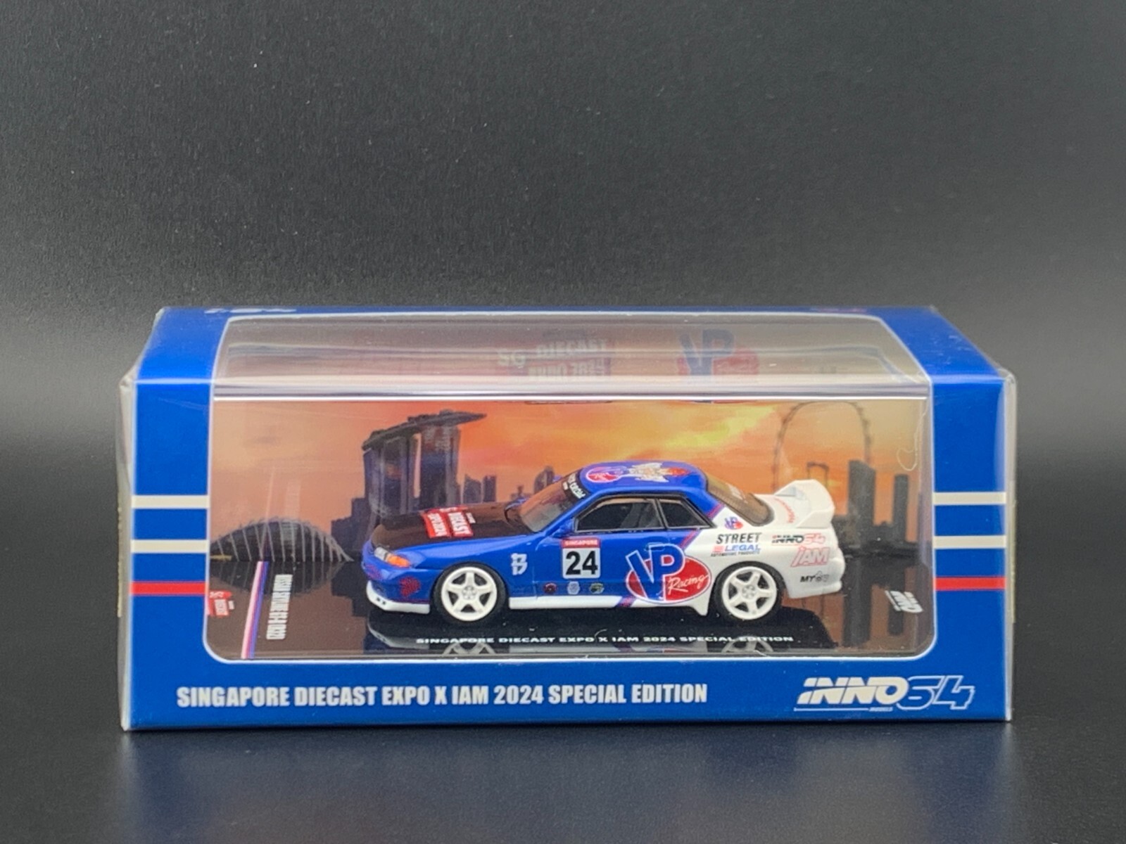 Inno64 Nissan GT-R R32 Singapore Diecast Expo X IAM 2024 Special Edition 1/64