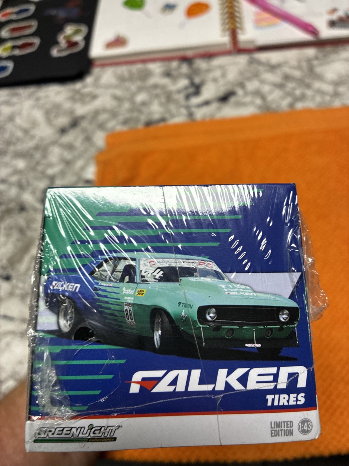 Greenlight Collectibles 1969 Chevrolet Camaro 1:43 Limited Addition Falken NIB