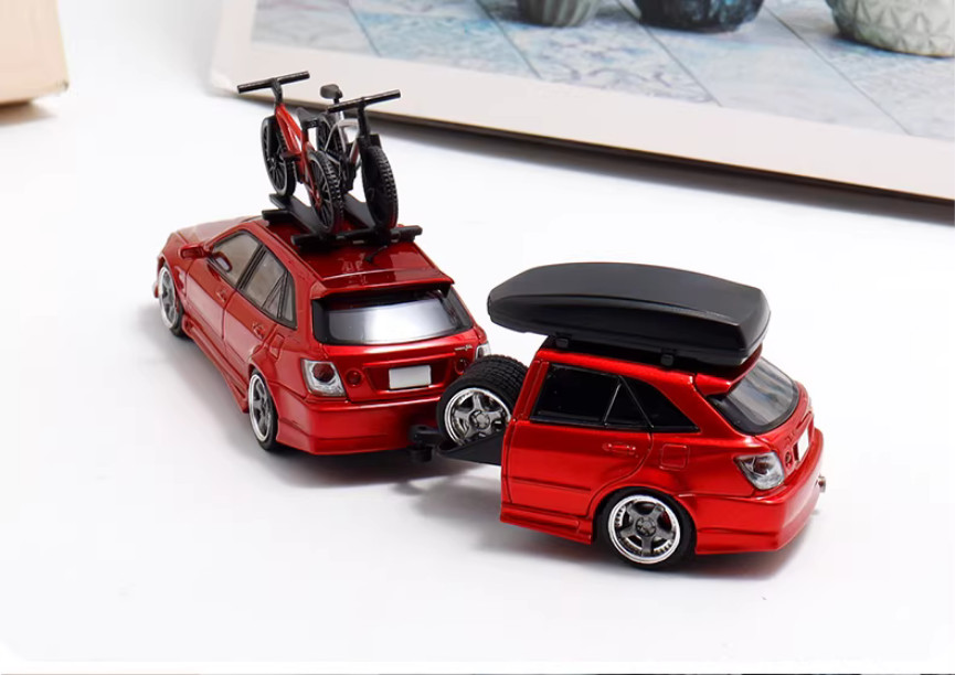 Mortal 1:64 Toyota ALTEZZA IS200 biting shark alloy car model ornaments
