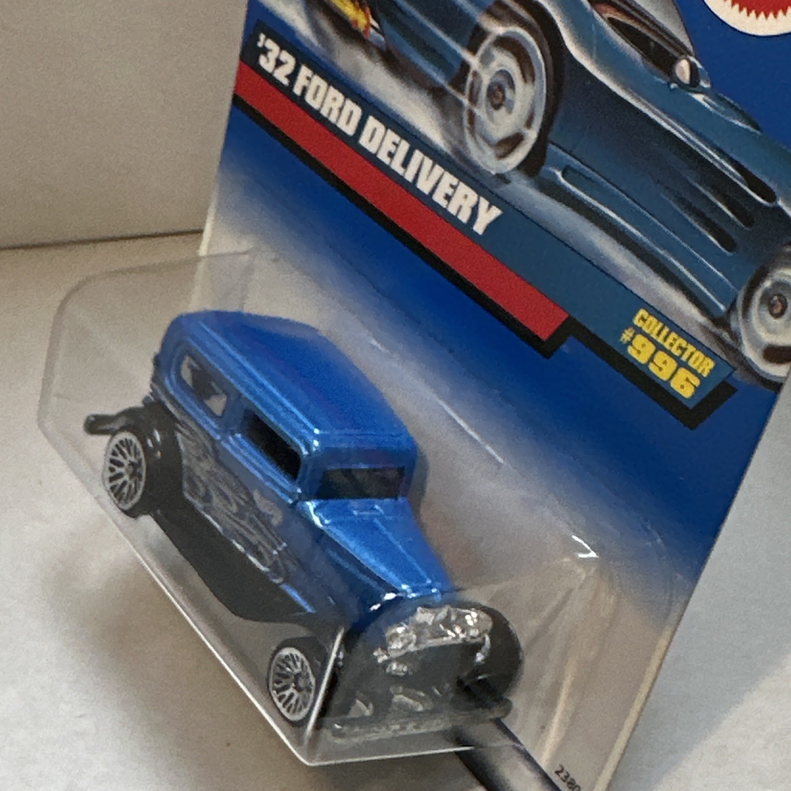 Hot Wheels Collector #996 1932 Ford Delivery Truck Blue 1:64 Diecast Unopened