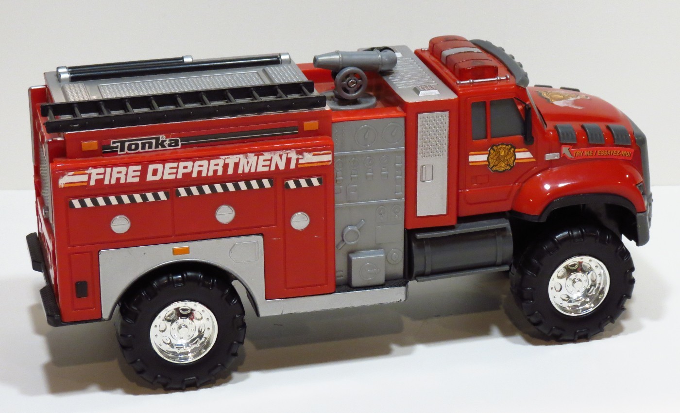 Tonka Police & Fire Rescue Vehicles 2013-2014 Hasbro Lights/Sound Non-Working
