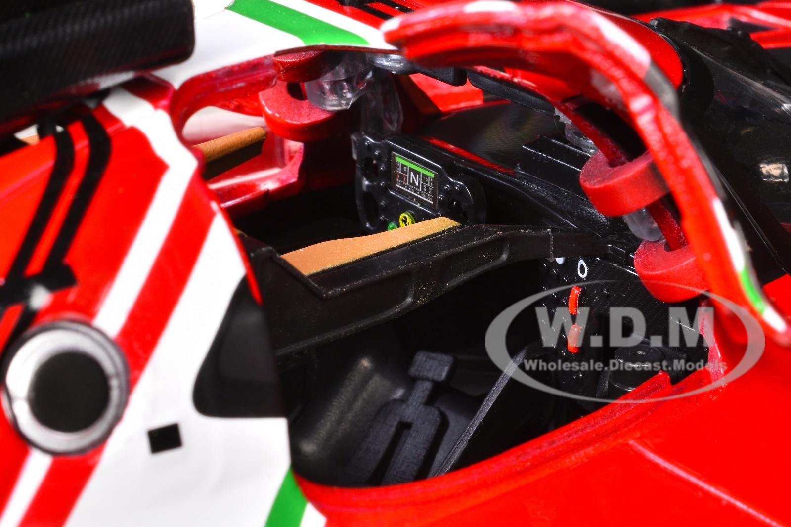 FERRARI 499P MODIFICATA #24 RED 1/18 DIECAST MODEL CAR BY BBURAGO 16302