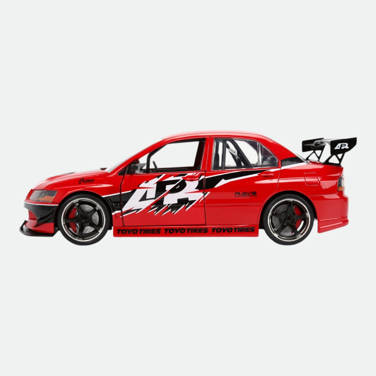 1:24 Sean’s Mitsubishi Lancer Evolution IX – Red — JADA: Fast & Furious