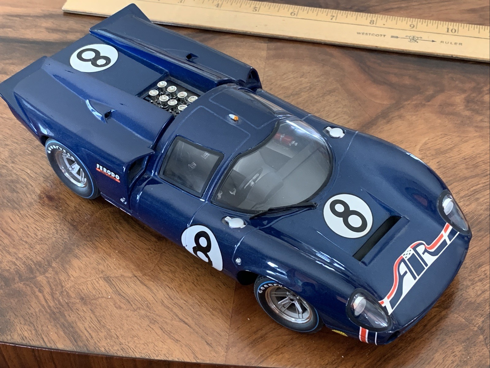 GMP 1969 Daytona Air T70 Lola Coupe #8 Leslie/Motschenbacher 1:18 – 1 of 1500