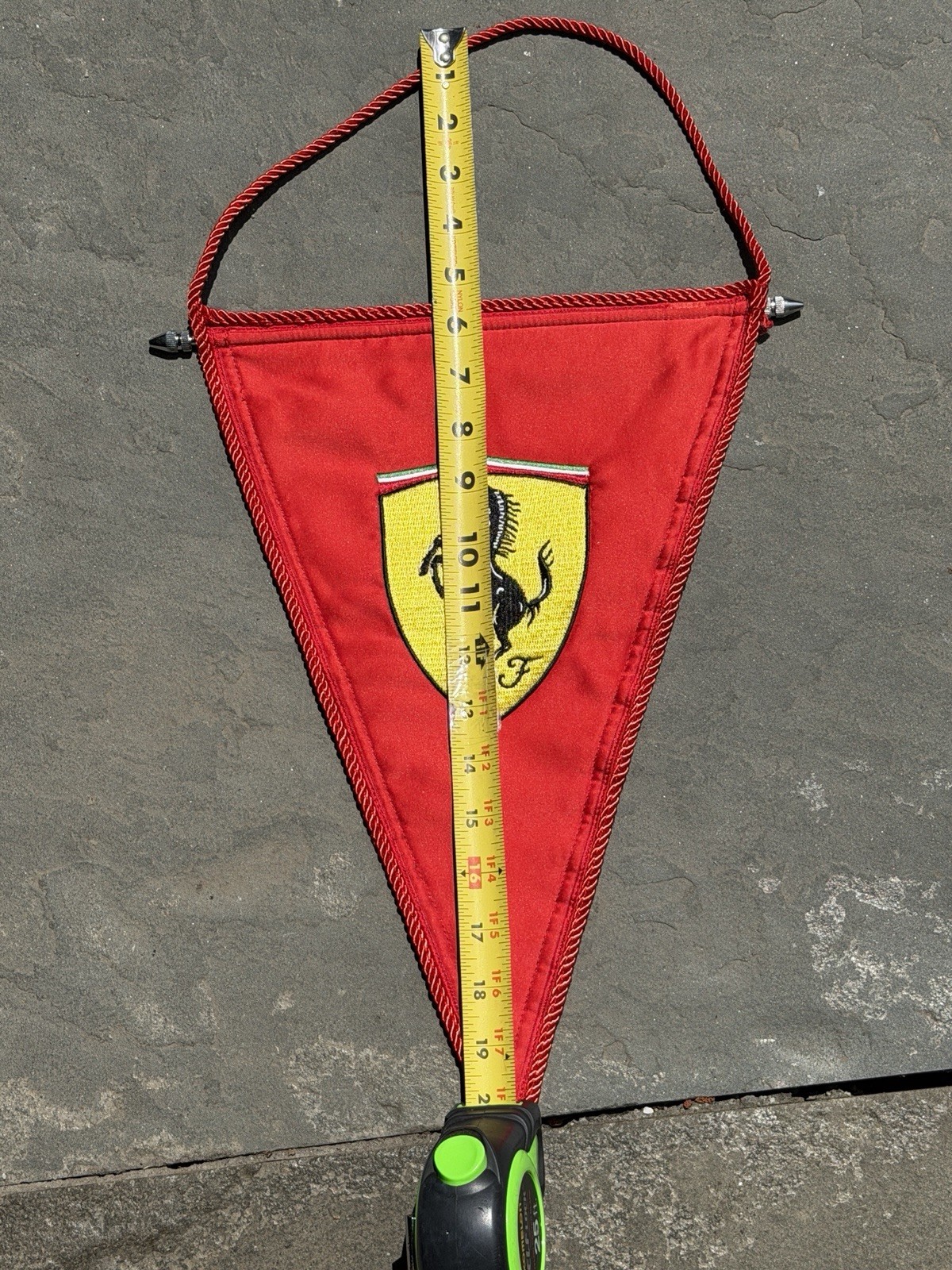 Ferrari Red Hanging Banner Pennant Official Licensed Product