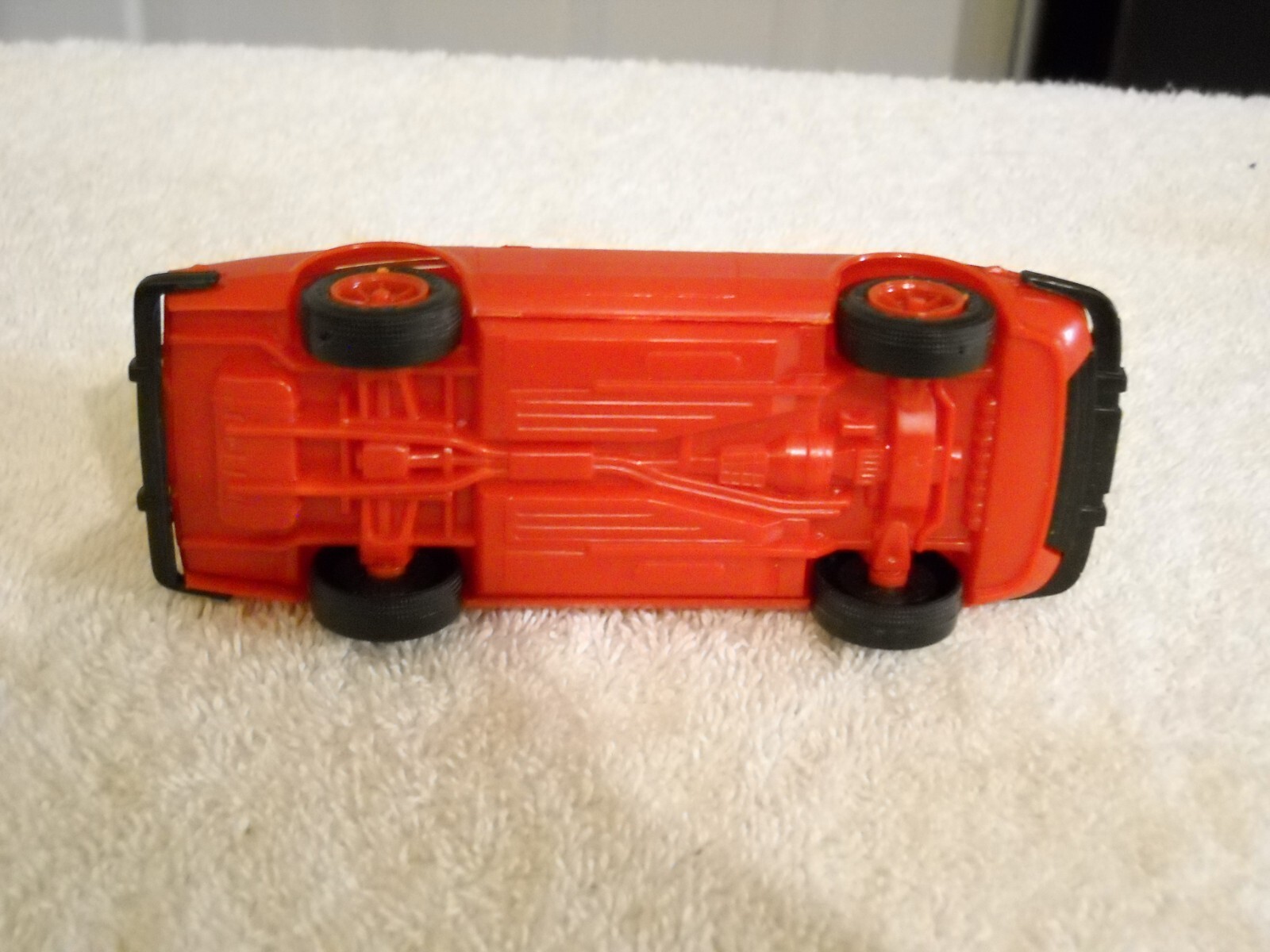 MMI Plastic 1980 Red Car, Nissan, Good Condition, Please see the photos