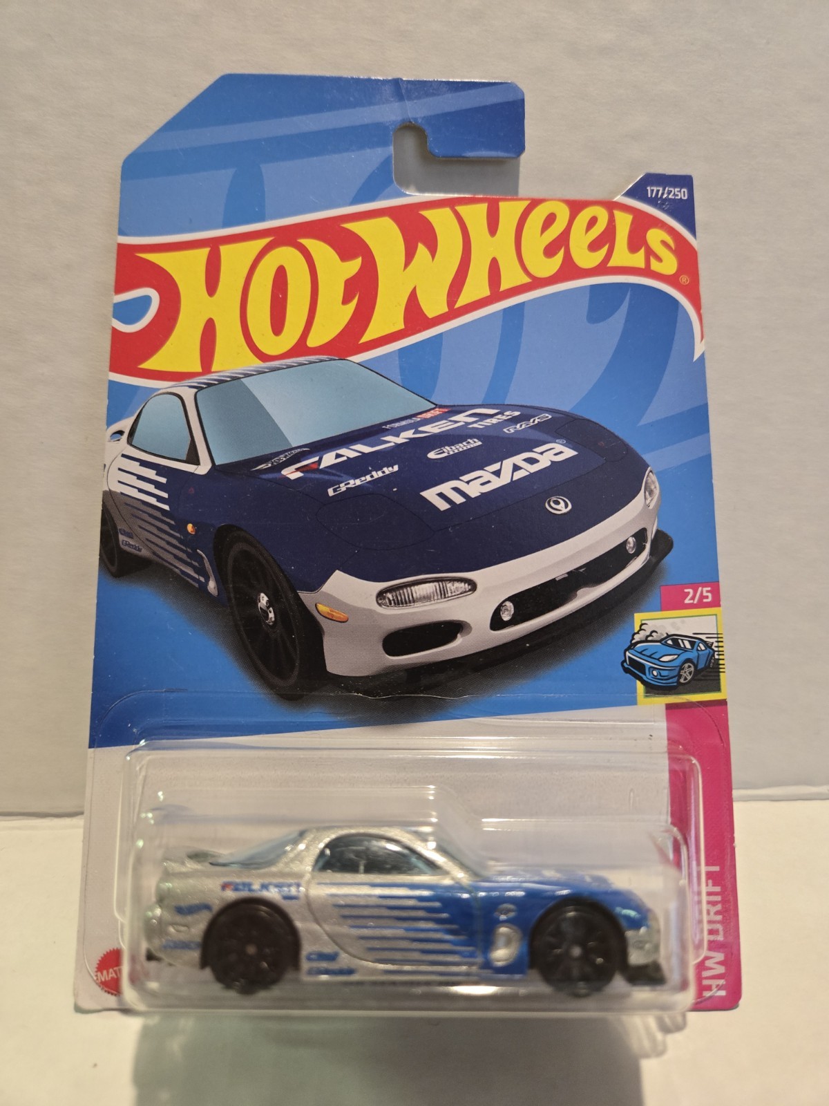 Hot Wheels 95 Mazda RX-7 Kroger Excl / Faulken – Matchbox 2002 Mazda RX-7 Lot 3