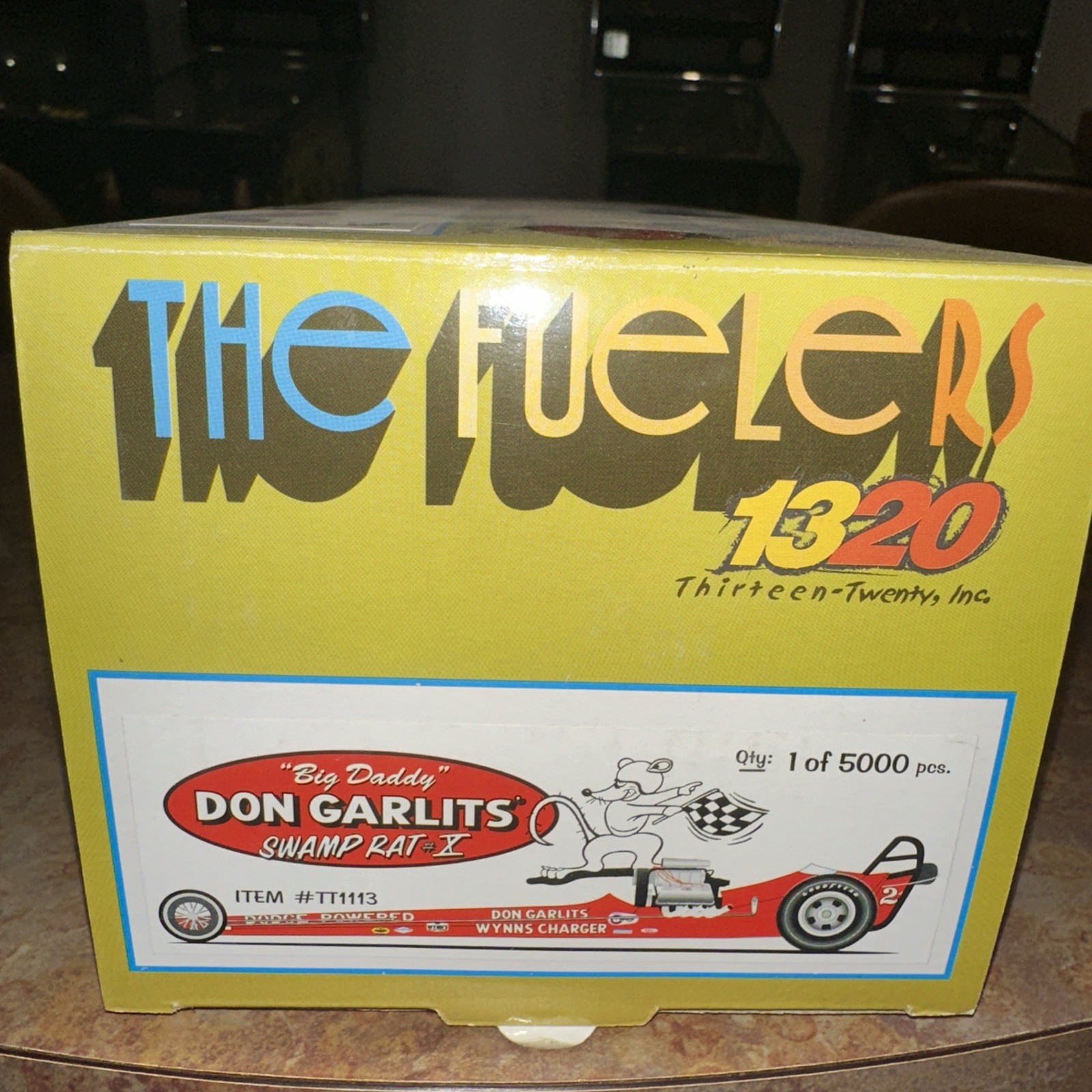 The Fuelers 1320 1/24 Diecast Don Garlits TT1113 Top Fuel Rail NIB