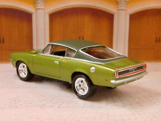 2nd Gen 1967- 1969 Plymouth 340ci V8 Barracuda Sport Coupe 1/64 Scale Ltd Edit O