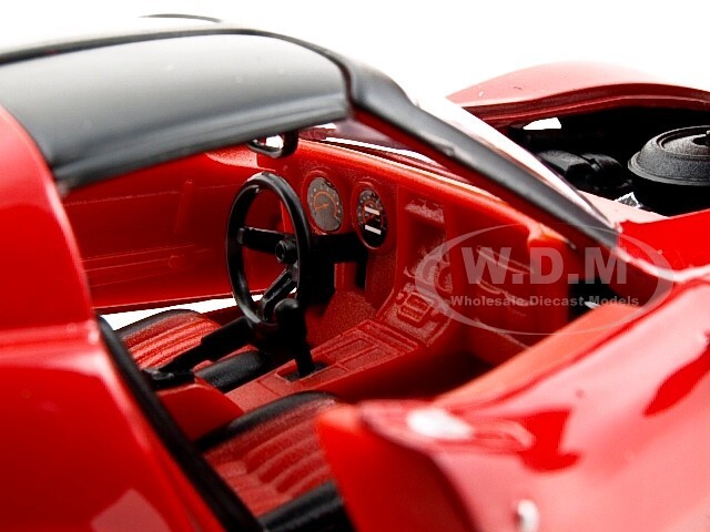 1979 CHEVROLET CORVETTE RED 1/24 DIECAST MODEL CAR BY MOTORMAX 73244