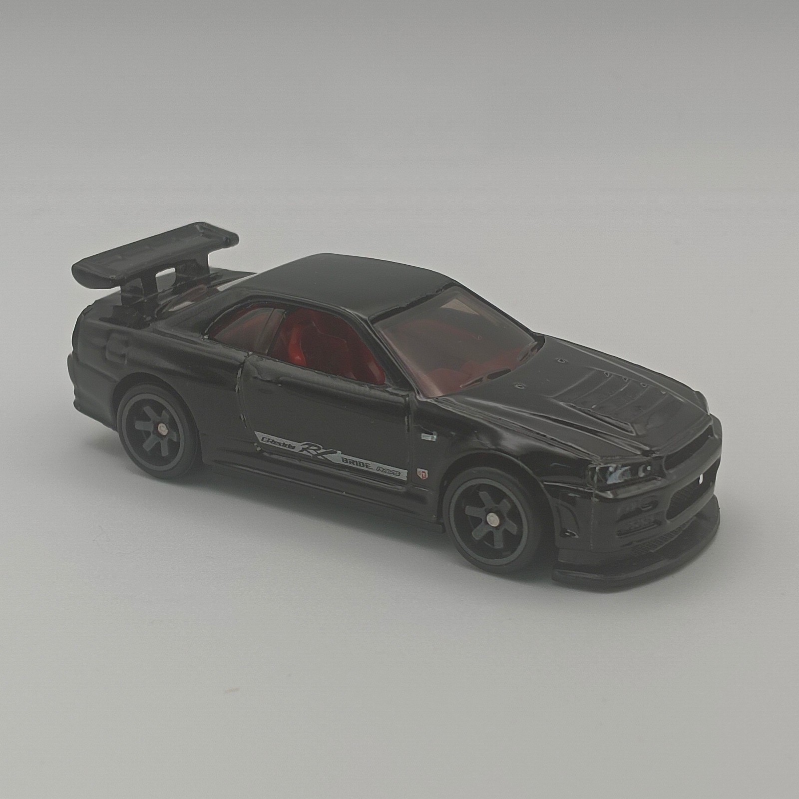 NEW 2026 Hot Wheels Black Nissan Skyline GTR R34 Unspun Loose w/rubber tires