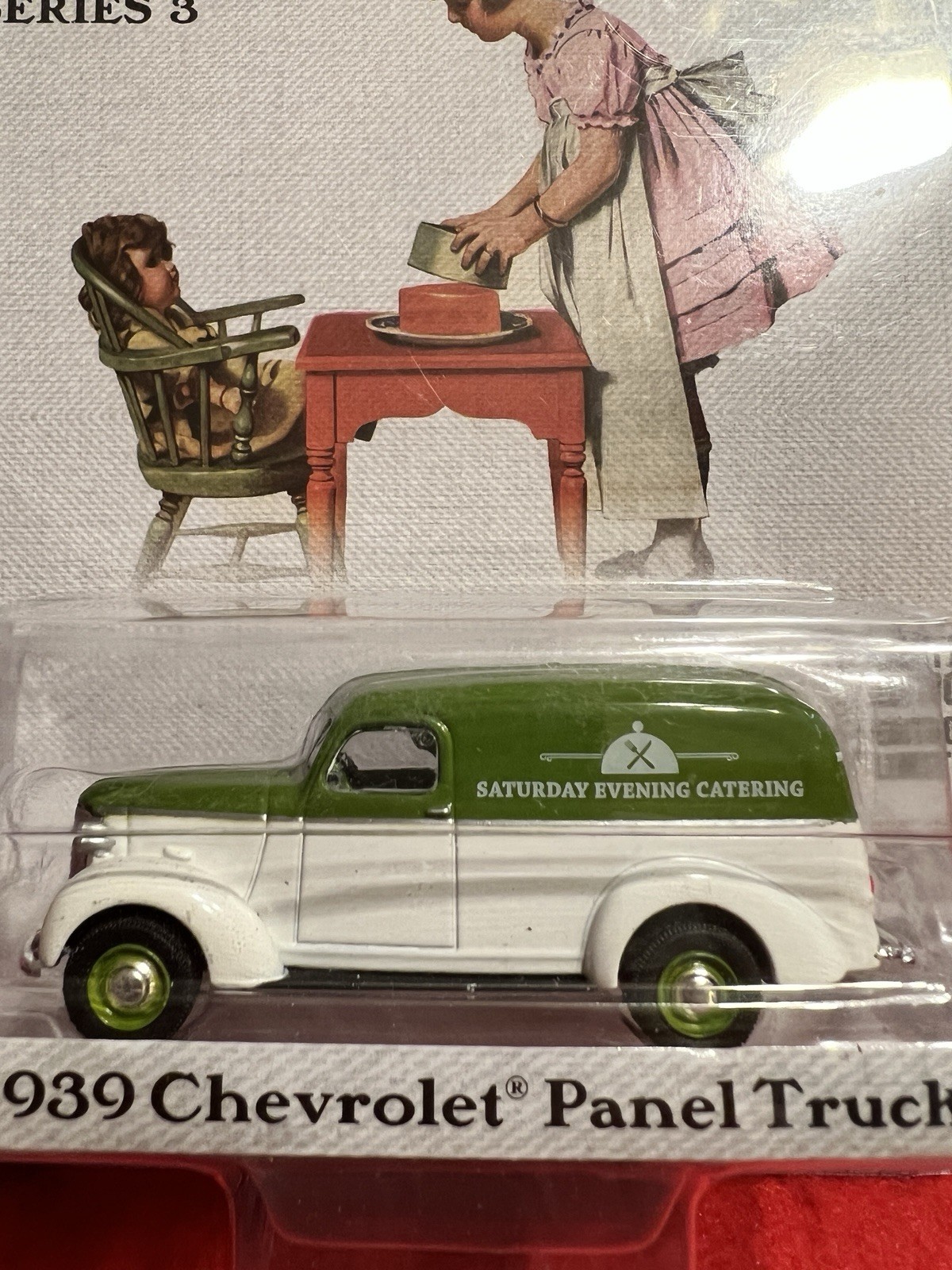 Greenlight Norman Rockwell Series 3 Chase 1939 Chevrolet Panel Truck 🛞🛞