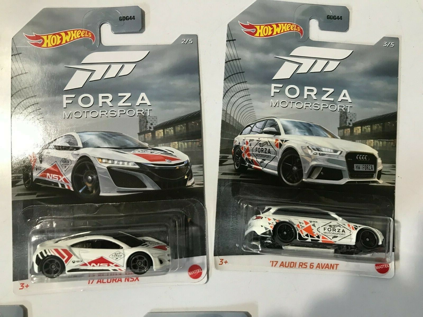 Hot Wheels 2020 Forza Motorsport Set of 5 cars new minty 1/64th