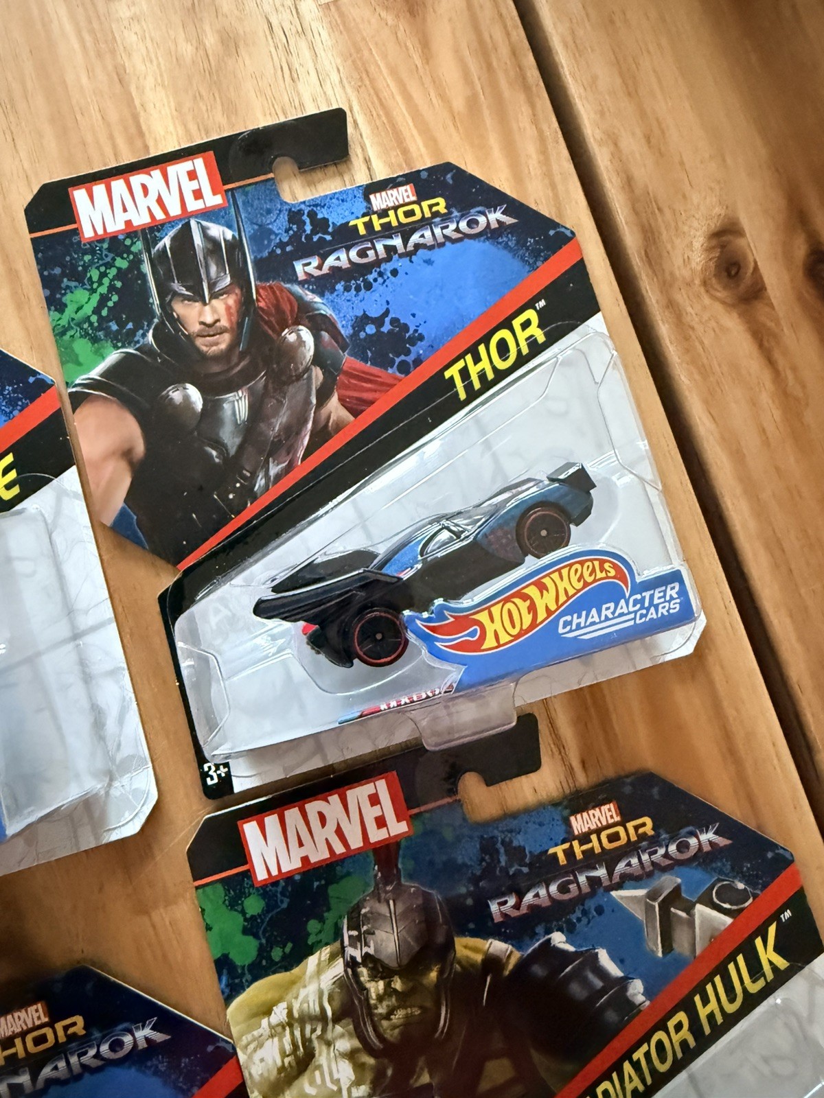 Marvel Hot Wheels Character Cars Thor Ragnarok Lot