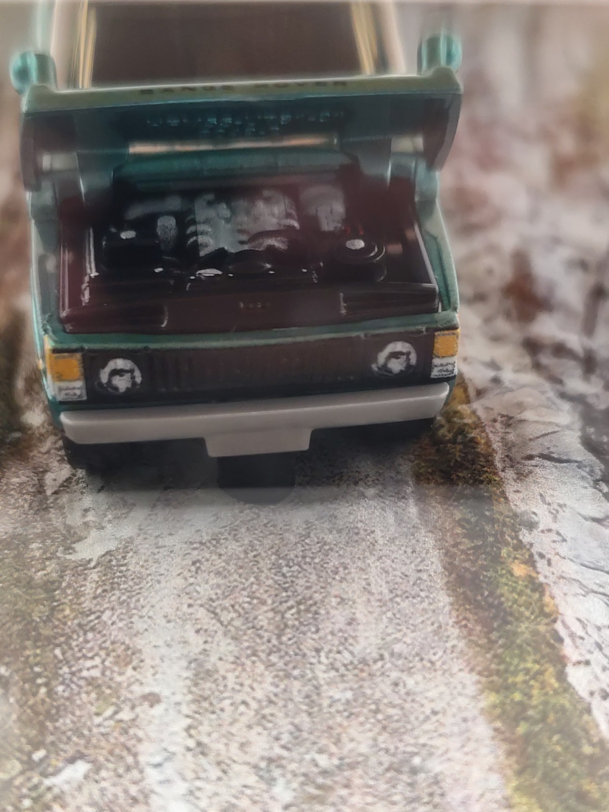 Matchbox 1975 Range Rover Diecast Car Green White National Parks Unopened Box