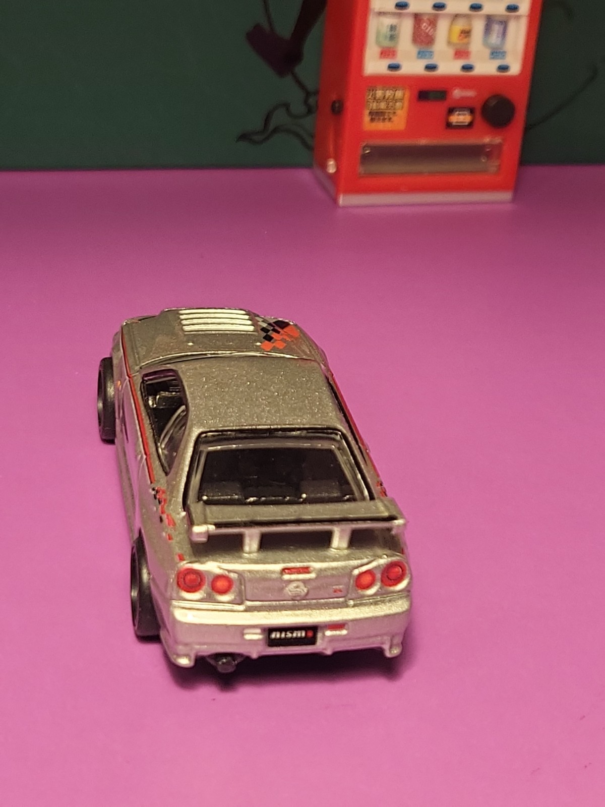 HOT WHEELS PREMIUM LOOSE NISSAN SKYLINE GT-R R34 SILVER