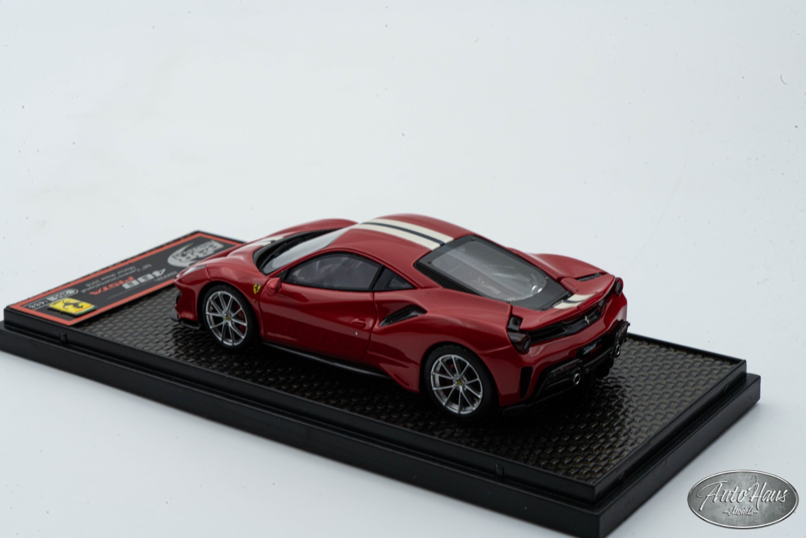 1/43 BBR Ferrari 488 Pista Rosso Corsa Red 🤝ALSO OPEN FOR TRADES🤝