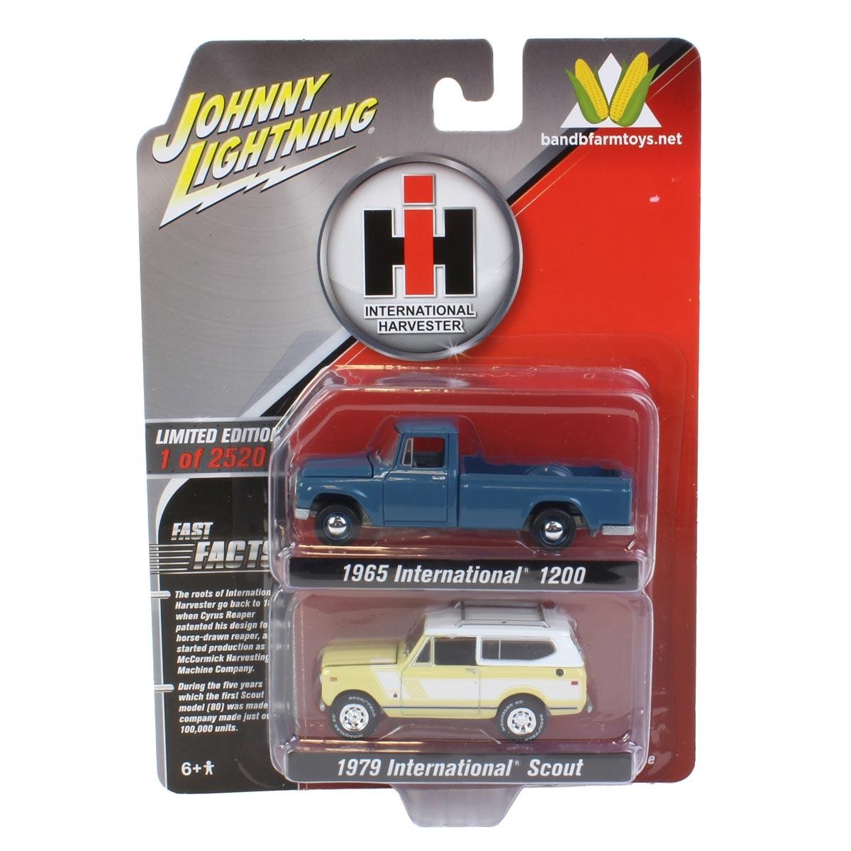 1/64 International Harvester 2 Pack, 1965 Model 1200 & 1979 Scout JLCP7354
