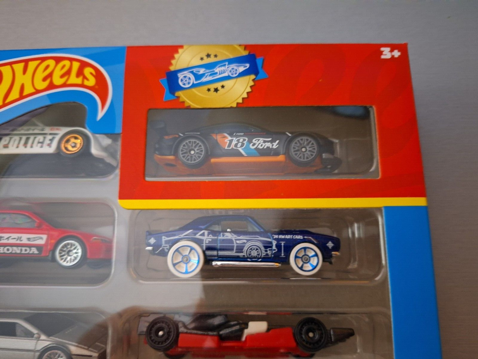 Hot Wheels 8-Pack: Custom ’18 Ford Mustang GT, Honda Civic EG, Mazda RX-7, Lotus