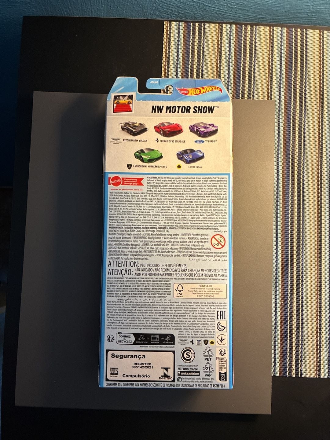 Hot Wheels HW Motor Show 5-Car Gift Pack