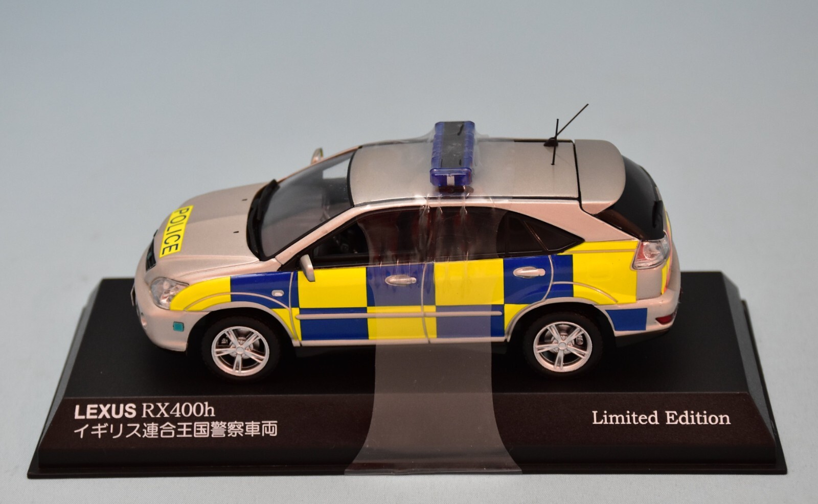 MONOX 1/43 LEXUS RX400h United Kingdom Police Dep. Car Limited model