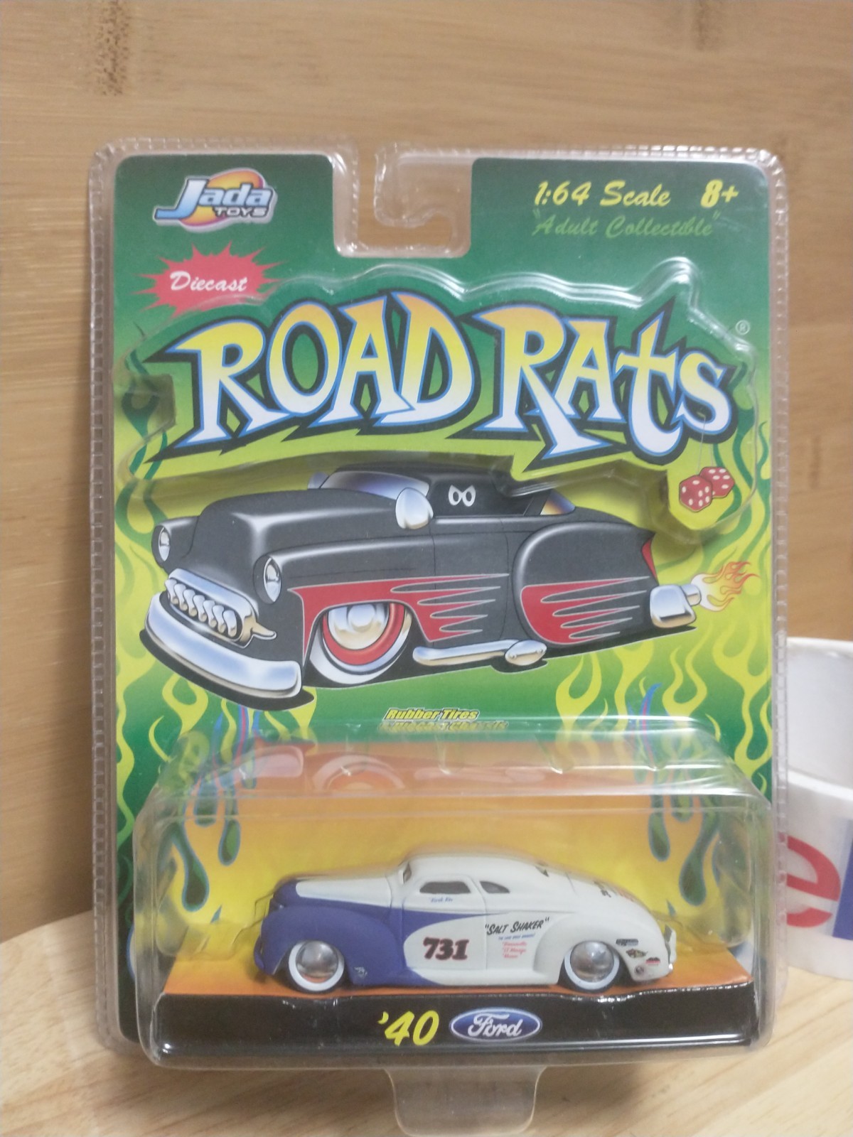 Jada Toys ROAD RATS 1940 Ford Rat Rod #731 “SALT SHAKER” 1/64 made in 2003