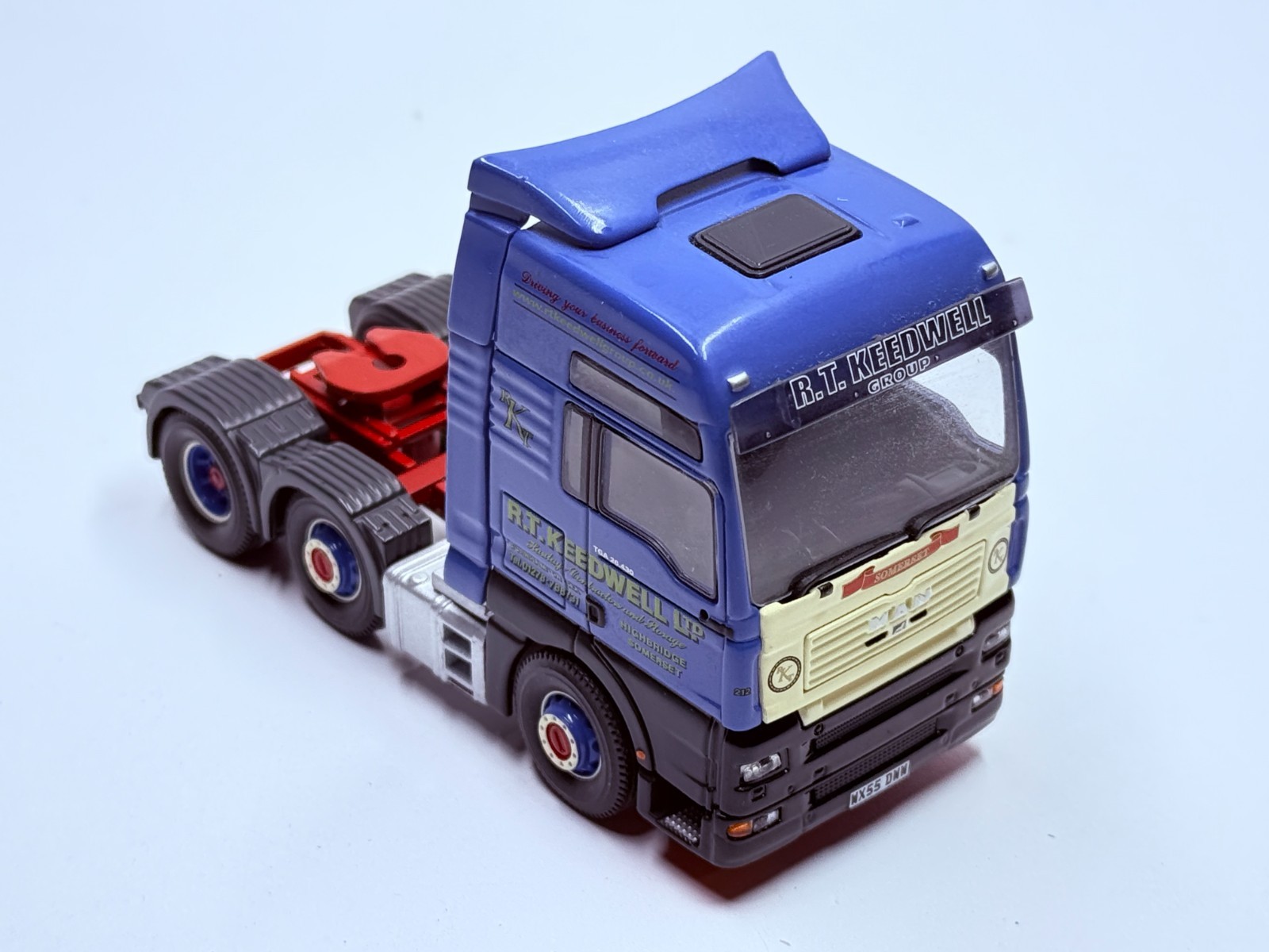 CORGI MAN TGA TRACTOR UNIT MODEL ONLY R.T. KEEDWELL CC13423 1:50