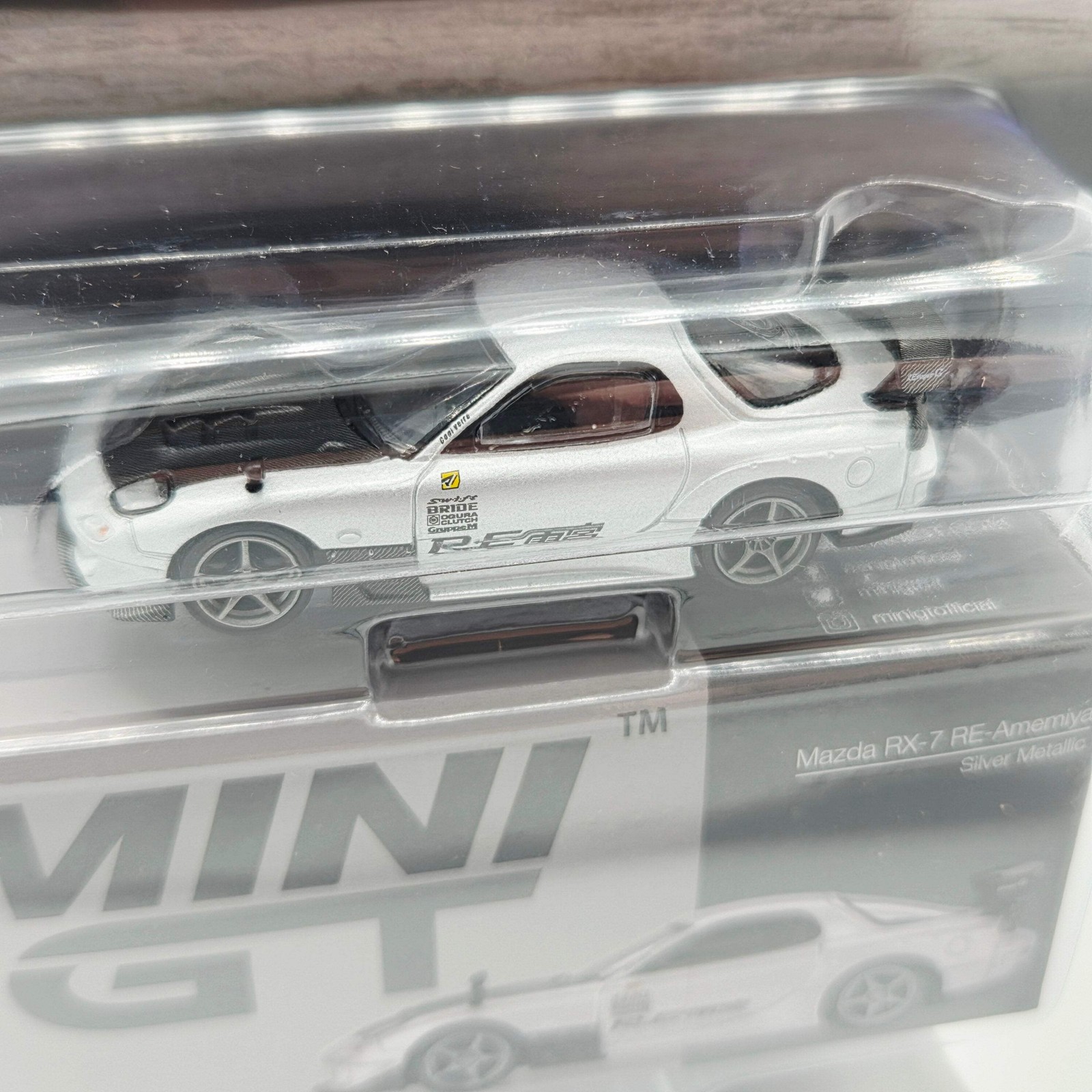 Mini GT Mazda RX-7 RE-Amemiya – 1:64, Silver Metallic (2026 Limited Edition)