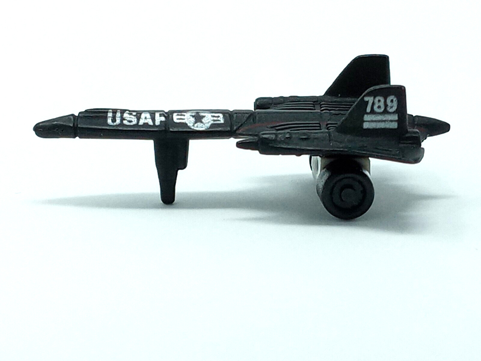Micro Machines Funrise 1988 mini USAF Lockheed Martin SR-71 Blackbird “789” #2