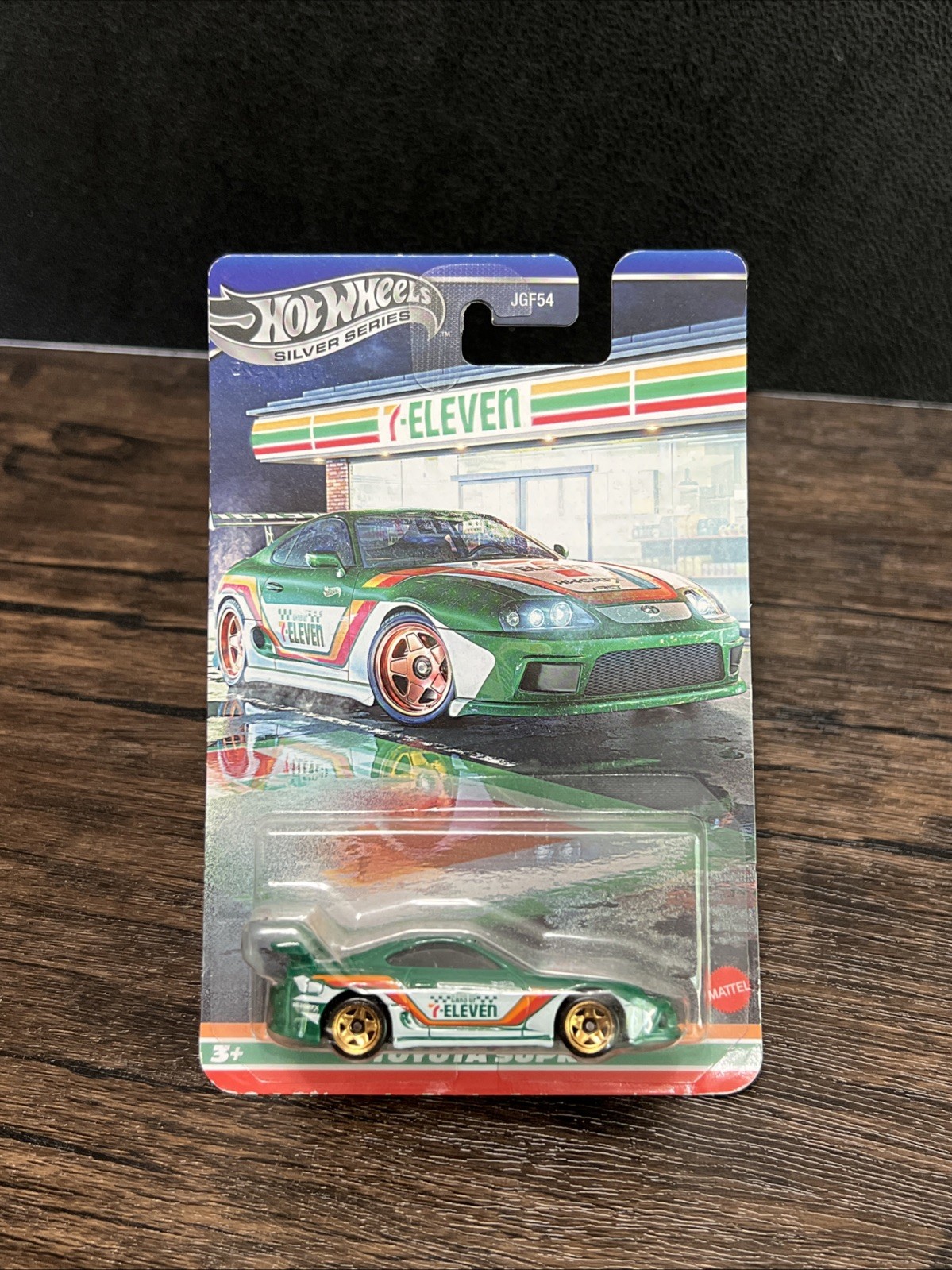 Hot Wheels Silver Series 7-Eleven Toyota Supra 7/11 Limited Edition Car