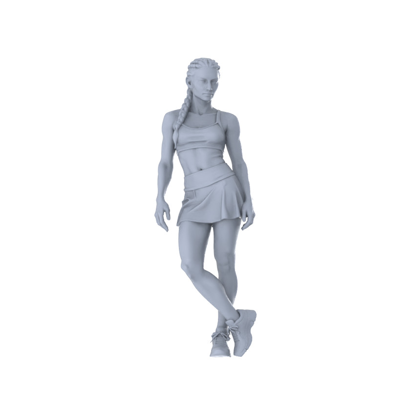 LYTR679 1/64/87/160 Modern Sports Casual Style Female Multi-Pose Six-Person