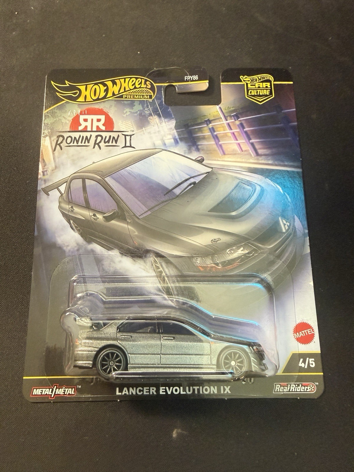 HOT WHEELS 2025 RONIN RUN II CAR CULTURE (SET OF 5) HONDA CIVIC, NISSAN, TOYOTA