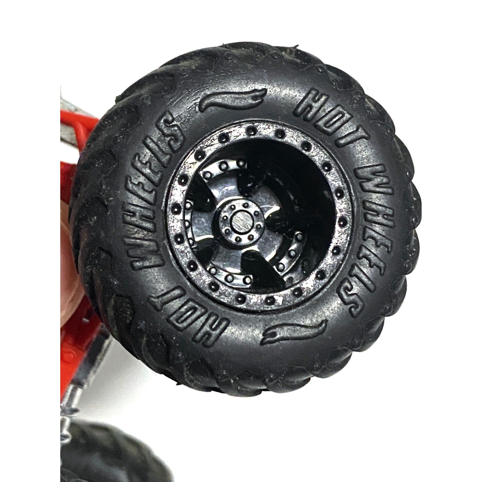 Hot Wheels Hotweiler Loose Monster Jam Truck Car Black Tan Teeth Size 1:64 Toy