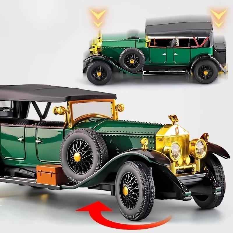 1:24 Vintage Rolls Royce Phantom Diecast Collectible Model Car Toy Kids Gift NEW