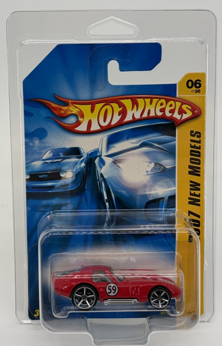 Hot Wheels 2007 New Models 06 of 35 Shelby Cobra Daytona Coupe 06 / 180 1:64