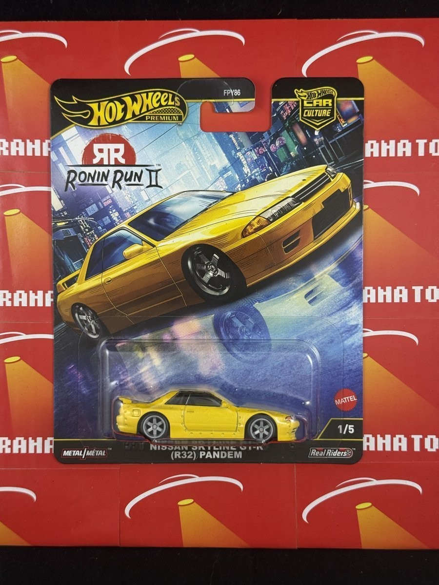Nissan Skyline GT-R (R32) Pandem 2025 Hot Wheels Car Culture Ronin Run II