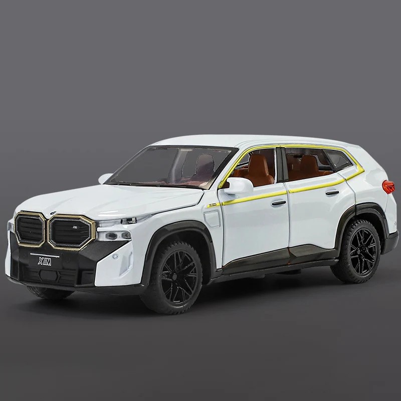 1:32 The XM SUV Alloy Sports Car Model Diecast Metal New Energy Car Vehicles Mod