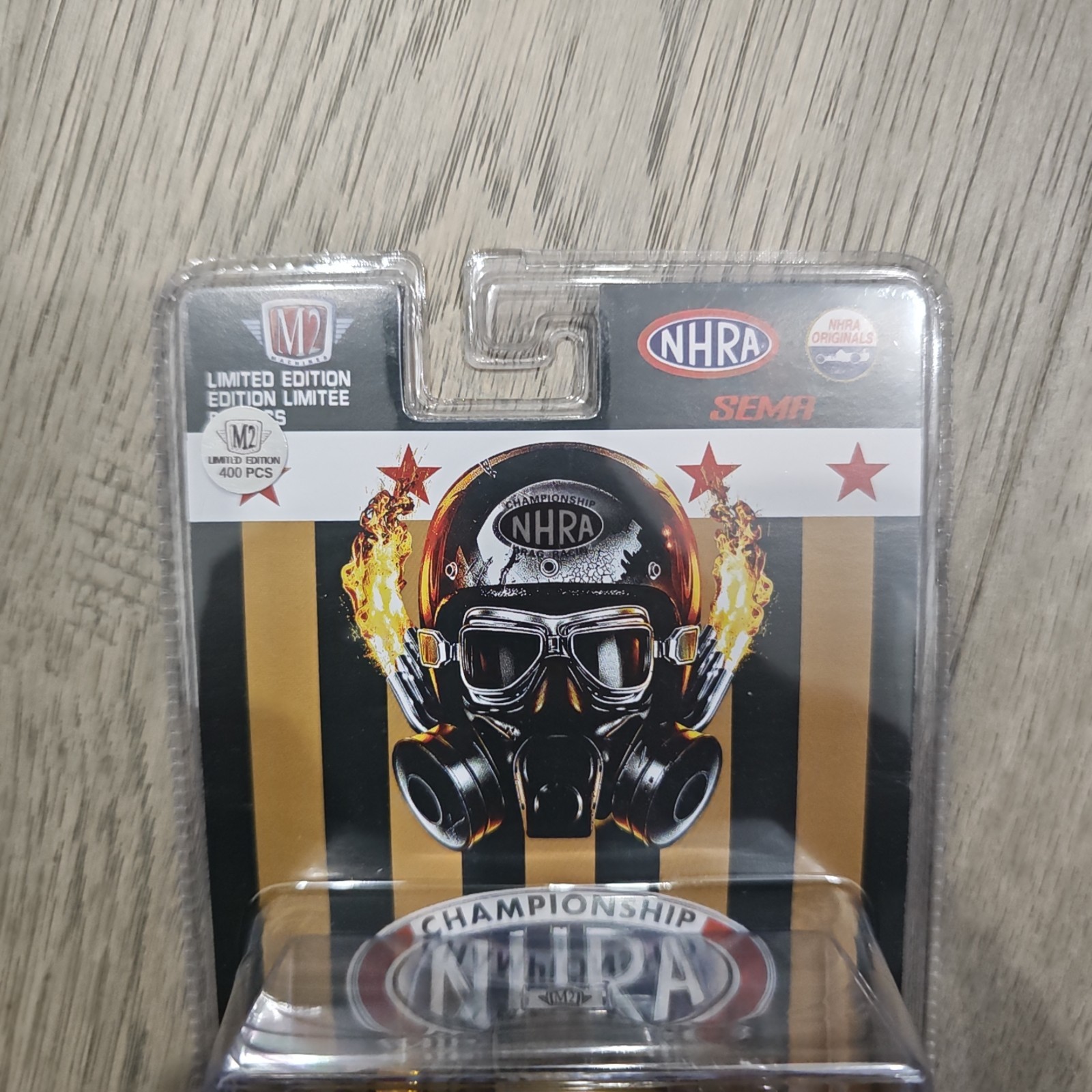 M2 Machines 2021 SEMA Exclusive SUPER CHASE 1955 Chevrolet Bel Air Gasser NHRA